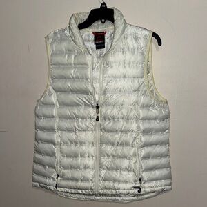 Gerry Weber Ivory Quilted Puffer Vest | women’s XL